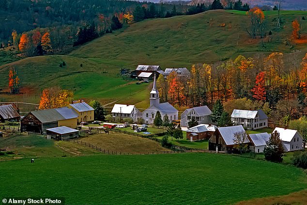 Halloween gathering point is approaching: Residents of East Corinth, population about 600, say they are thrilled that British director Burton has put their town back on the map