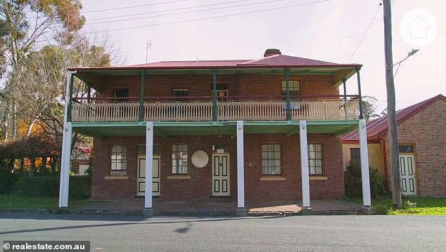 The veteran presenter, 41, who tearfully shared live on Sunrise on Friday that she had been diagnosed with chronic myeloid leukaemia, revealed that her renovation project at Carcoar is going ahead. Pictured here.