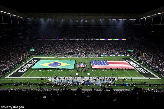 The Eagles face the Packers in the first NFL game on South American soil