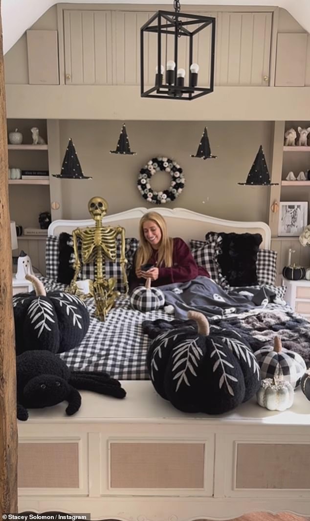 This week, Stacey embraced her Halloween spirit two months early as she began transforming Pickle Cottage into a spooky bonanza for the upcoming holiday.