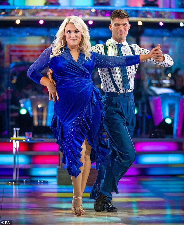 The Slovenian dancer, 34, will return to the BBC show for its new series, two years after an altercation on the 2022 live tour (pictured with celebrity partner Sara Davies in 2021)