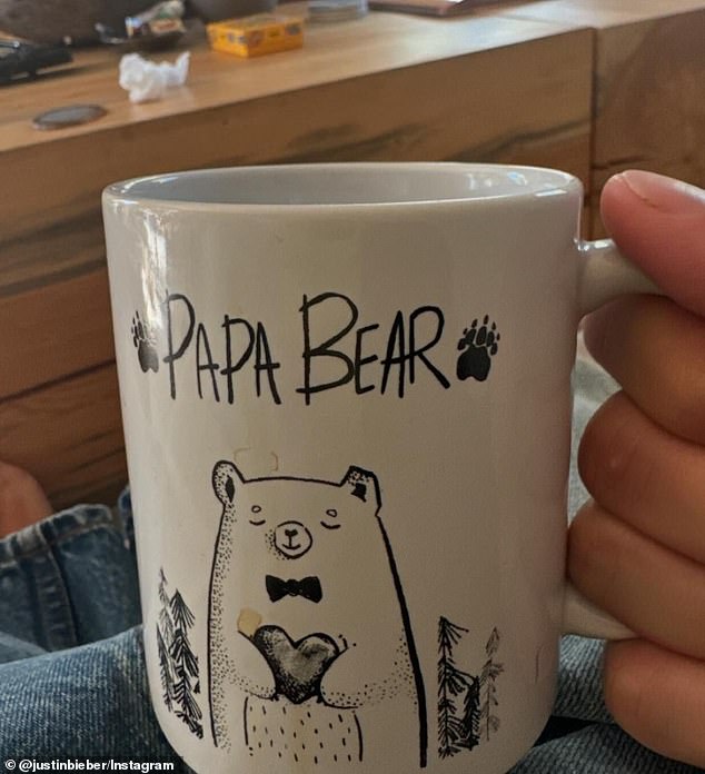 Earlier this week, the Peaches singer, 30, took to Instagram to share a carousel of photos, including a snap of a mug that read 