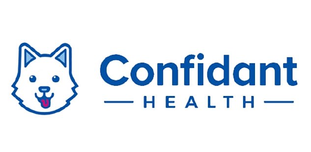 Since Confidant Health was founded in 2018, its app has been downloaded over 10,000 times on the Google Play Store. The company (logo above) currently offers clinical services to patients in Connecticut, New Hampshire, Virginia, Texas, and Florida.