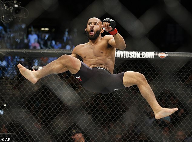 Johnson defended his 125-pound title 11 times in the UFC Octagon between 2013 and 2017.