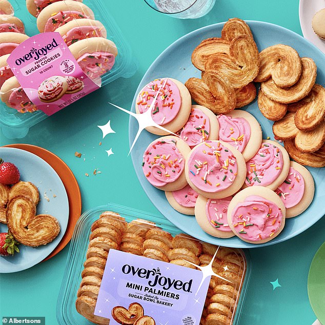 Albertsons' Overjoyed includes a variety of sweets including cupcakes, cookies, cheesecakes, mixes and toppings.