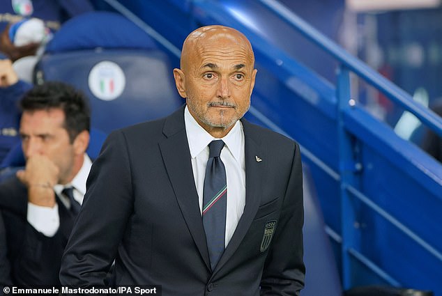 Italy coach Luciano Spalletti has eased concerns over the severity of the injury.