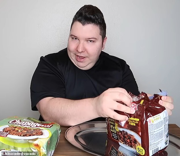 Known for a steady stream of videos that have seen his physique swell over the years, Avocado claimed he has been secretly losing weight for the past two years, uploading old videos in the meantime.