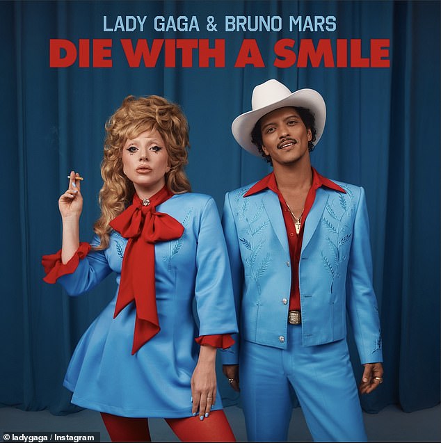 Lady Gaga has made a triumphant return to music with the release of her new duet with Bruno Mars, Die With a Smile.