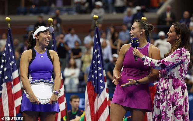 Sabalenka paid tribute to defeated finalist Pegaula, who was applauded by the home crowd