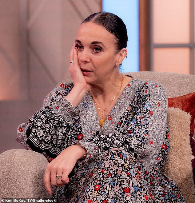 Amanda Abbington (pictured), Giovanni's last celebrity partner, left Strictly last year due to 