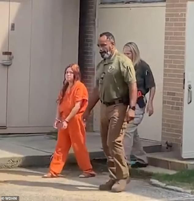 The defendant is currently being held in the Geneva County Jail, where she reportedly told a family member that 