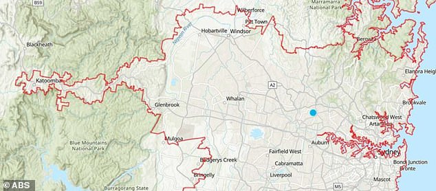 ANZ cited the 2021 ABS map showing Katoomba just barely within the designation of 