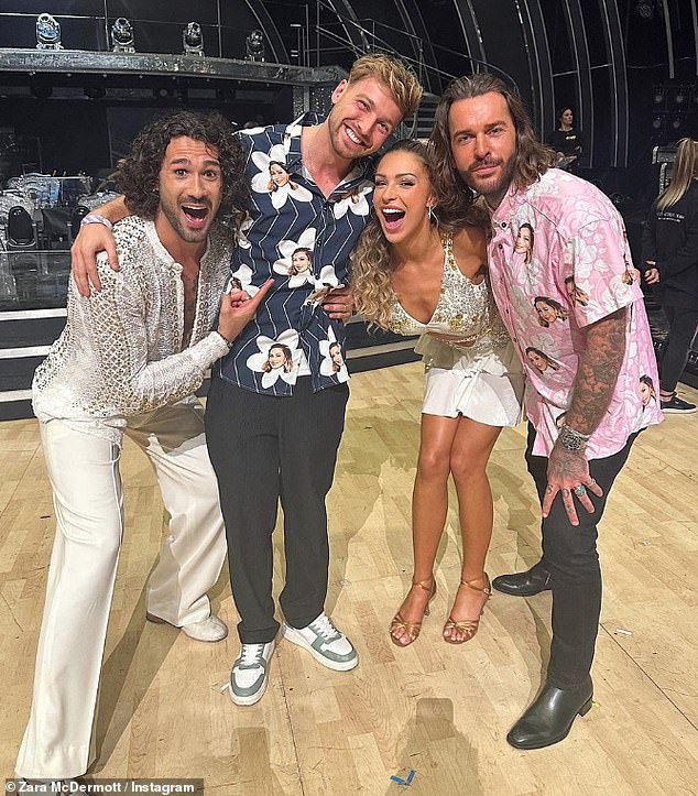 Pete's appearance on Strictly came as a surprise to some viewers, given his friendship with Zara and her boyfriend Sam Thompson (2R) following their negative experience.