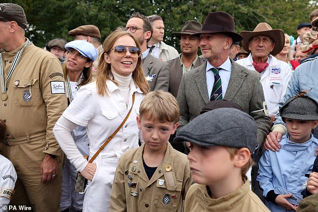 Former racing driver Horner, 50, who has led the Red Bull team since 2005, appeared to draw on his experience to give his son some pre-race advice.