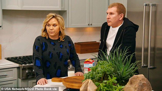 Julie and her husband Todd were found guilty of 12 counts of financial crimes in 2022, before being sentenced to a total of 19 years in federal prison. The couple appeared for 10 years on Chrisley Knows Best