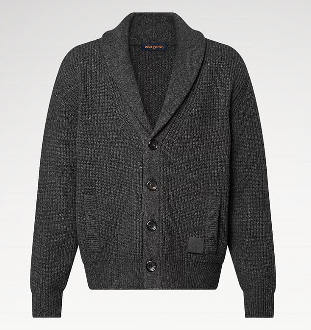 The Chiefs tight end also received this luxurious $2,060 cashmere cardigan to keep him warm.