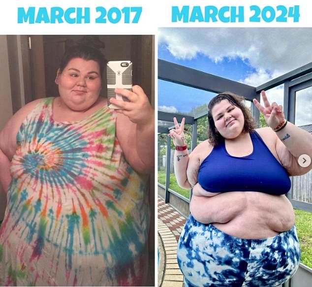 Rosie Jean has now escaped feederism and is sharing her weight loss experience on YouTube in an attempt to help other women in her situation.