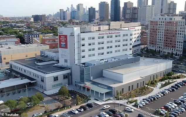 A Jersey City Medical Center spokesperson (pictured) said the hospital 