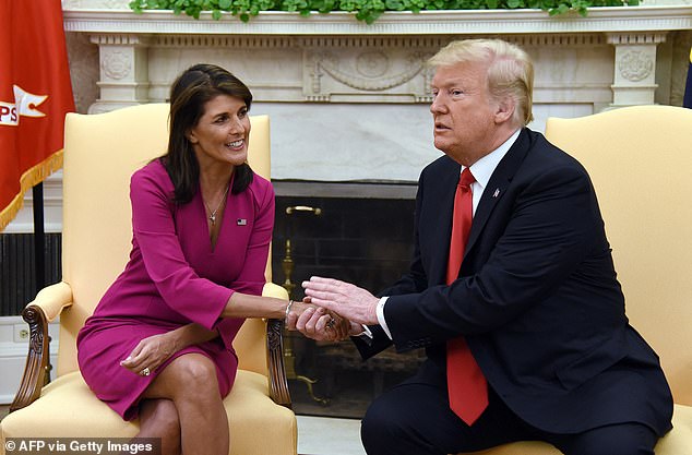 Haley served for nearly two years as Trump's ambassador to the United Nations before running against him in the 2024 Republican primary.