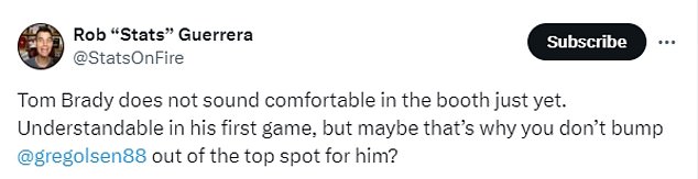 1725834728 492 NFL fans slammed Tom Brady just minutes into his 10 year