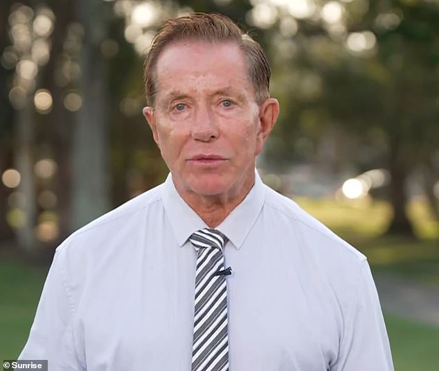 Former Queensland Police Superintendent Jim Keogh (pictured) was asked on Sunrise how the alleged offender could have fled the country when his face was everywhere in the hours after the heinous crime.