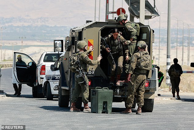 The army told AFP that three Israelis working as 