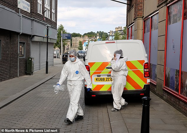 The gruesome discovery was made by contractors who were renovating a residential apartment in Fore Bondgate that had been empty for several years.