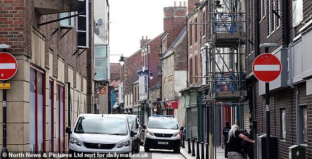 The baby's skeleton was found on a property in Fore Bondgate