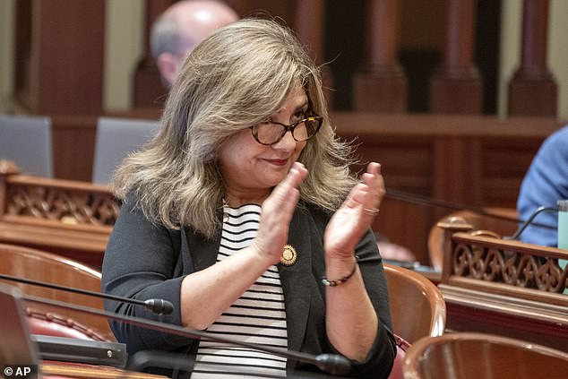 State Sen. Marie Alvarado-Gil, D-Jackson, at the Capitol in Sacramento, Calif., on Monday, July 10, 2023