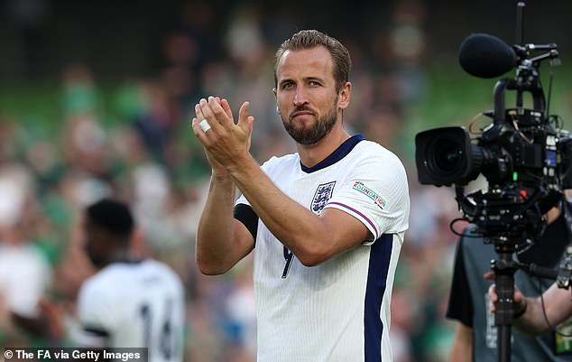 Harry Kane is set to win his 100th cap for England in their Nations League clash against Finland