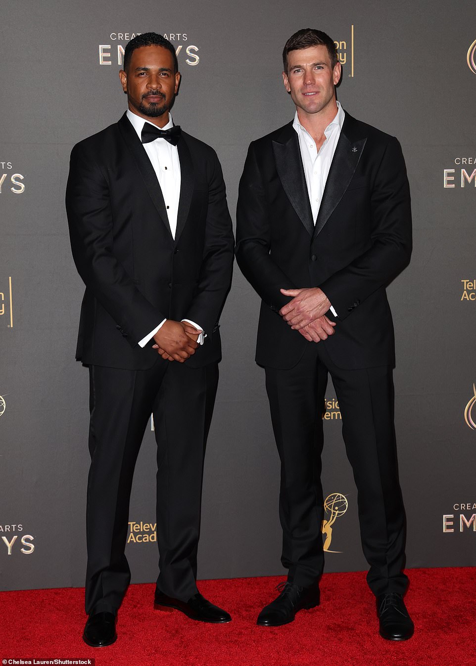 Damon Wayans Jr. and Austin Stowell cut dapper figures on the red carpet