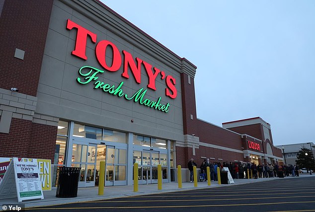 Eggs labeled Tony's Fresh Market recalled