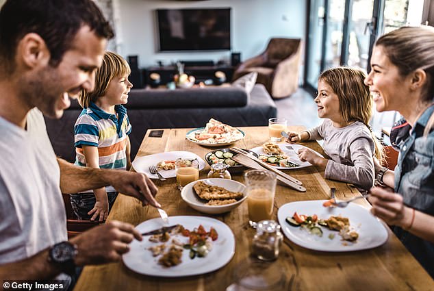 1725869784 217 How dinnertime conversation is becoming little more than passing the