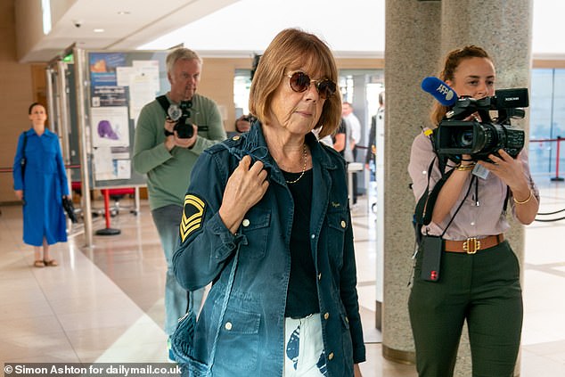 Gisele Pelicot, 72, arrives at the court in Avignon, France