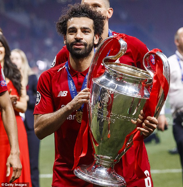 Salah has been at Liverpool since joining in 2017 and has won the Champions League.