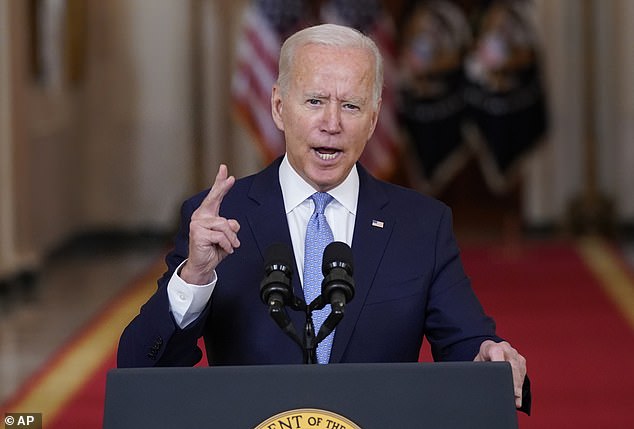 President Joe Biden speaks about ending the war in Afghanistan on August 31, 2021