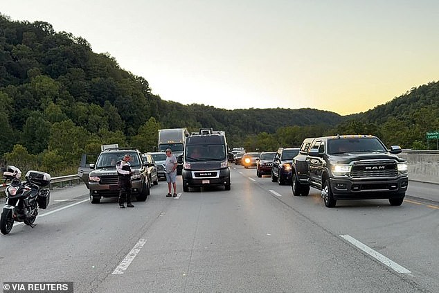 Authorities revealed Sunday that the Army veteran purchased the firearm hours before the shooting, which stopped traffic near Exit 49 on I-75.