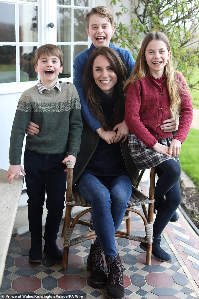 March 10: Kensington Palace released a photograph of Kate and her children to mark Mother's Day, but irregularities are detected in the Mother's Day photograph, leading the Princess to admit to having 