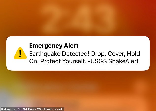 Residents received a ShakeAlert ahead of Saturday's quakes, with one person saying they felt the tremor around 7 a.m.