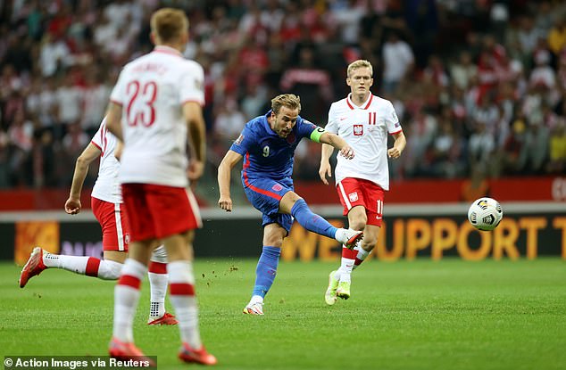 Kane revealed his all-time favourite England goal was a long-range strike against Poland in 2021