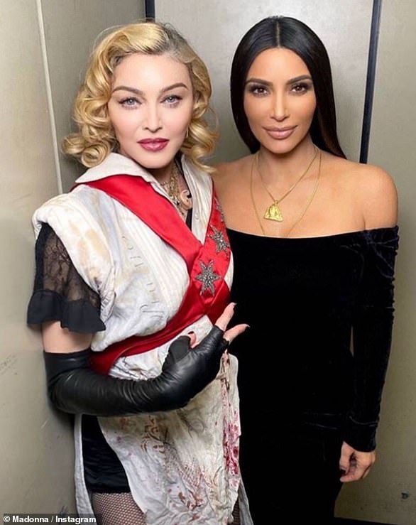 During the 1990s, reality TV queen Kim Kardashian was Madonna's neighbor. Kim admitted that she used to walk the pop star's dog when she was eight years old.