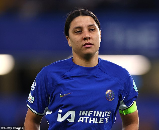 The Chelsea striker ruptured her anterior cruciate ligament during a training camp in Morocco in early January.