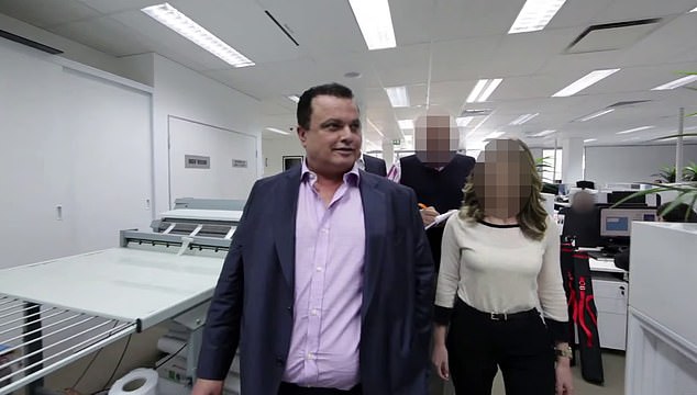 A major Four Corners investigation last year exposed how Dyldam allegedly used an incredibly complex web of companies to hide huge tax debts, leaving a long list of creditors owed millions (pictured, Sam Fayad)