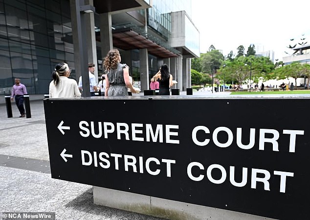 The victims' families attended the Brisbane District Court (pictured) this month for the hearing.