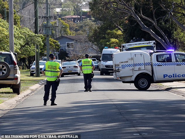 A major police response has been triggered in Faulconbridge after the bodies of two young children were found at a house on Chapman Parade.