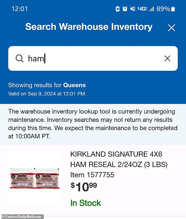 The new feature allows you to search for items and reveal whether they are in stock at a local store.