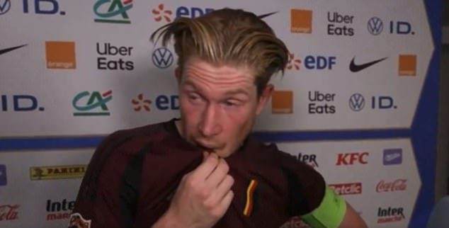 The exasperated Belgian captain then faced the media and did not hold back.