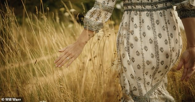 'When (Kate) talks about taking it "One day at a time" She is seen walking away from the camera towards a wheat field to make the point appear non-negotiable,' the body language expert added.