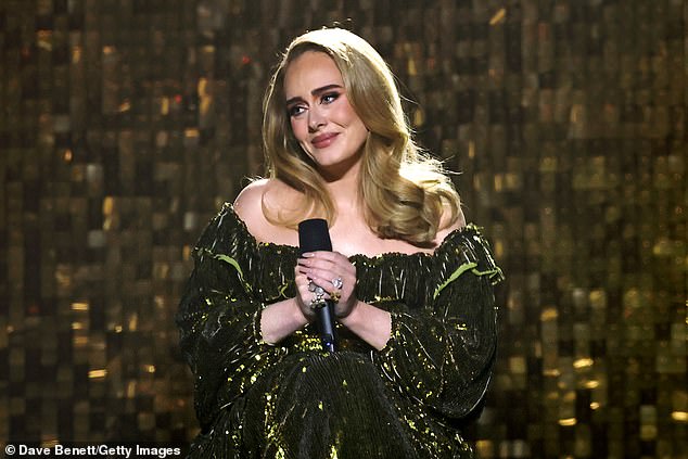 According to a source, Adele, 36, has been preparing for a possible acting role while taking a break from singing.