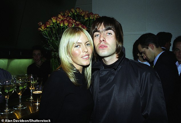 The model, who often travels to New York to model, is identical to his father and his mother, actress Patsy Kensit (Liam and Patsy pictured, 1996).